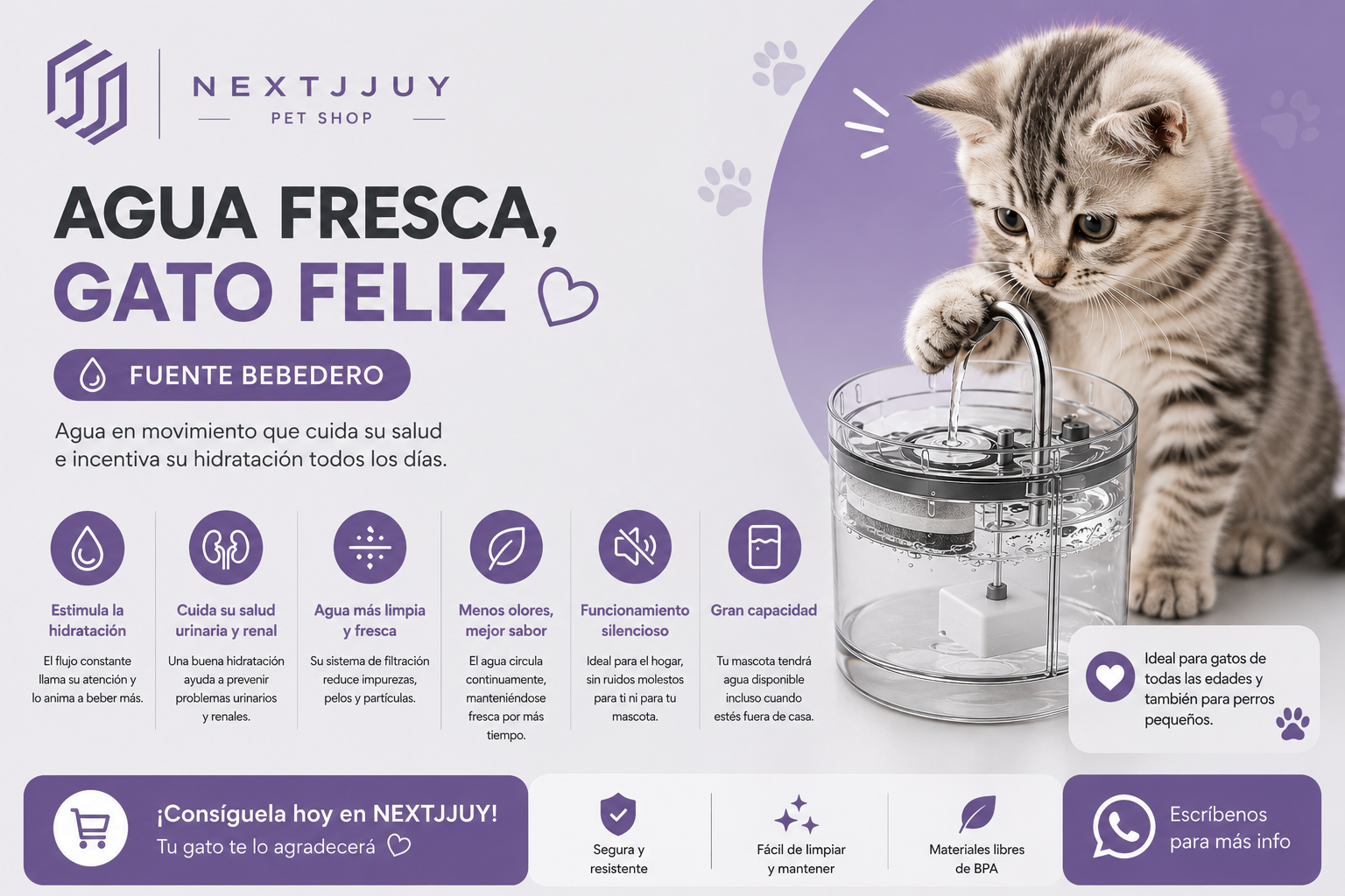 Fuente Para Mascotas.